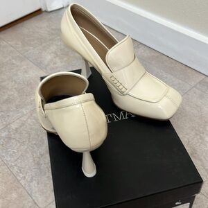 Max Mara Sportmax ivory Women's Loafers size 38.5